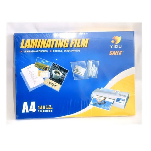 Nhựa ép plastic A4 70mic Yidu chính hãng - Giấy ép plastic Laminating Film A4 70mic