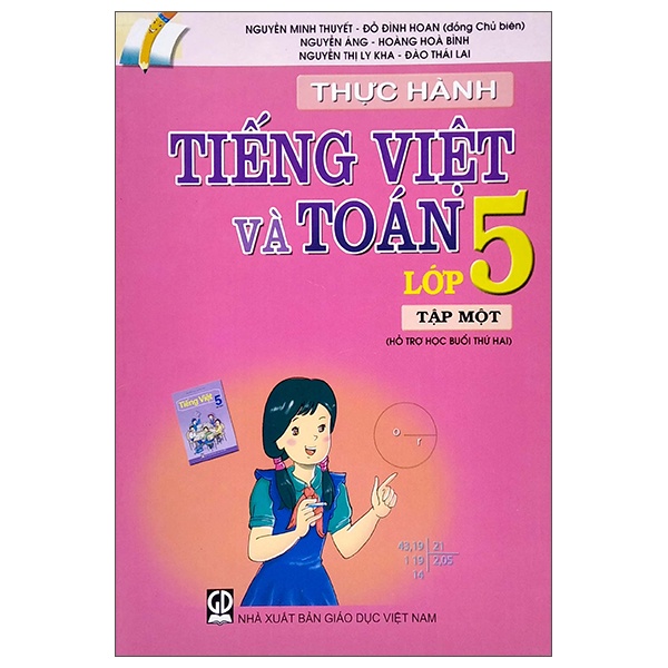 Sách Thực Hành Tiếng Việt Và Toán Lớp 5 - Tập 1