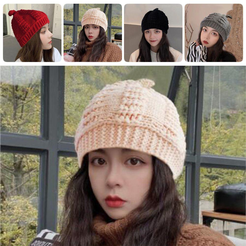 Mũ Beanie Dệt Kim Giản Dị Hàng Mới Dành Cho Nam Và Nữ