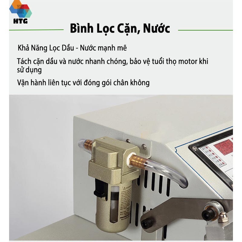 Máy Hút Chân Không Công Nghiệp P-500, Hút Tự Động, Đóng Gói Liên Tục, Tự Động Đóng Nắp, Hút Chân Không, Hàn Miệng Túi