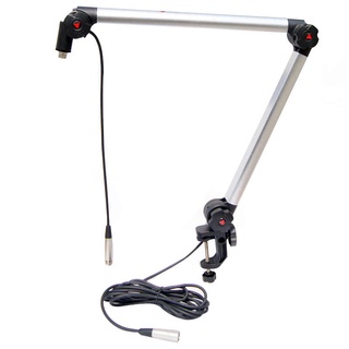Chân đế Alctron MA614 - kẹp bàn cho micro, Tải trọng lớn, xoay 360, kèm cáp XLR-XLR