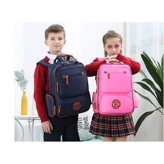 Ba Lô Cặp Sách Học Sinh EKUIZAI Chống Gù Hiệu Quả - Thiết Kế Đẹp, Chắc Chắn, Chất Liệu Dày.