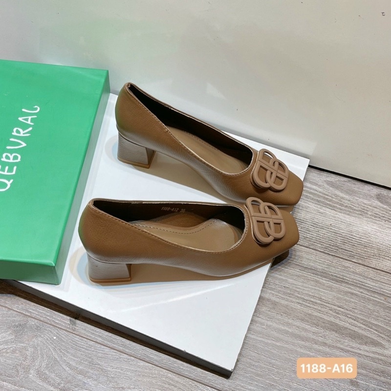 Cao gót khoá BB da thật mềm nhũn,dáng Basic cực kỳ dễ đi