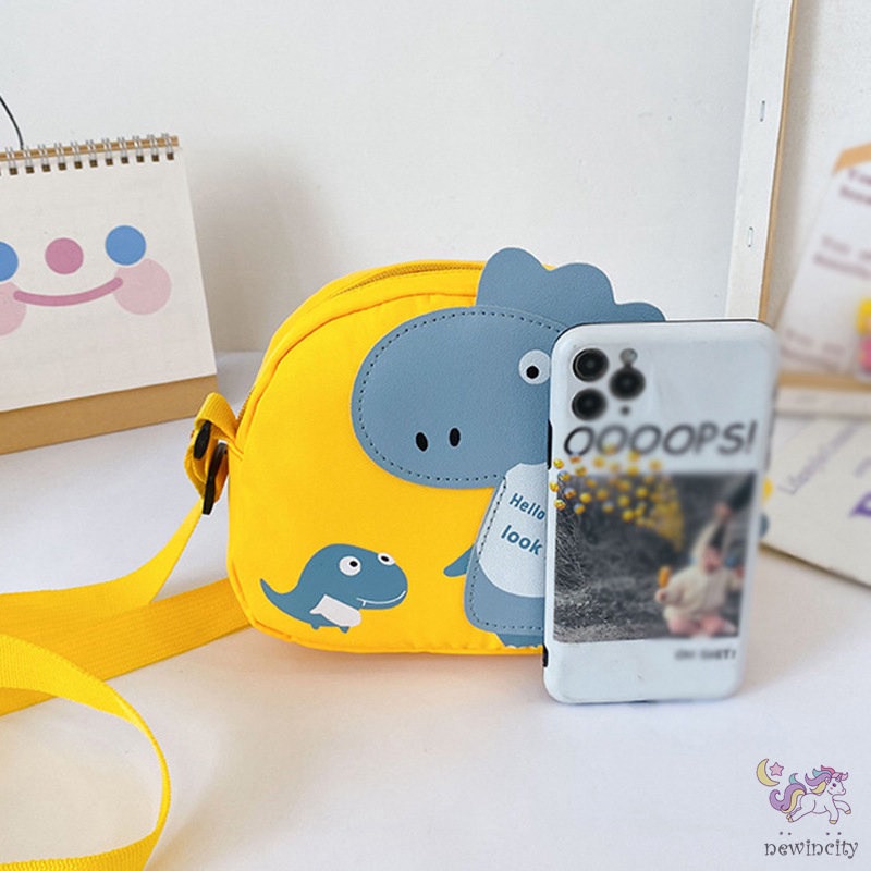 Túi Đeo Chéo Hình Khủng Long Dễ Thương Cho Bé