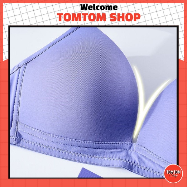 Áo Lót Nữ Đúc Su Trơn Nâng Ngực Không Gọng Đệm Mỏng AL15