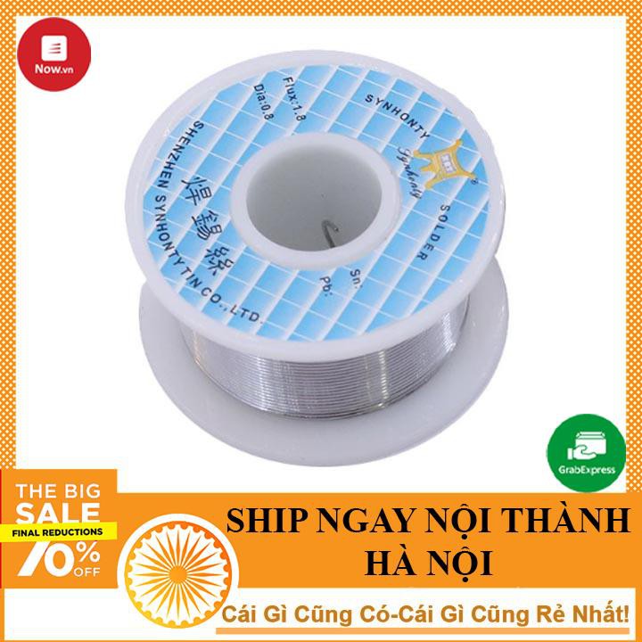 Thiếc Hàn 63A-63% 0.8mm Cuộn 100g - NTHN