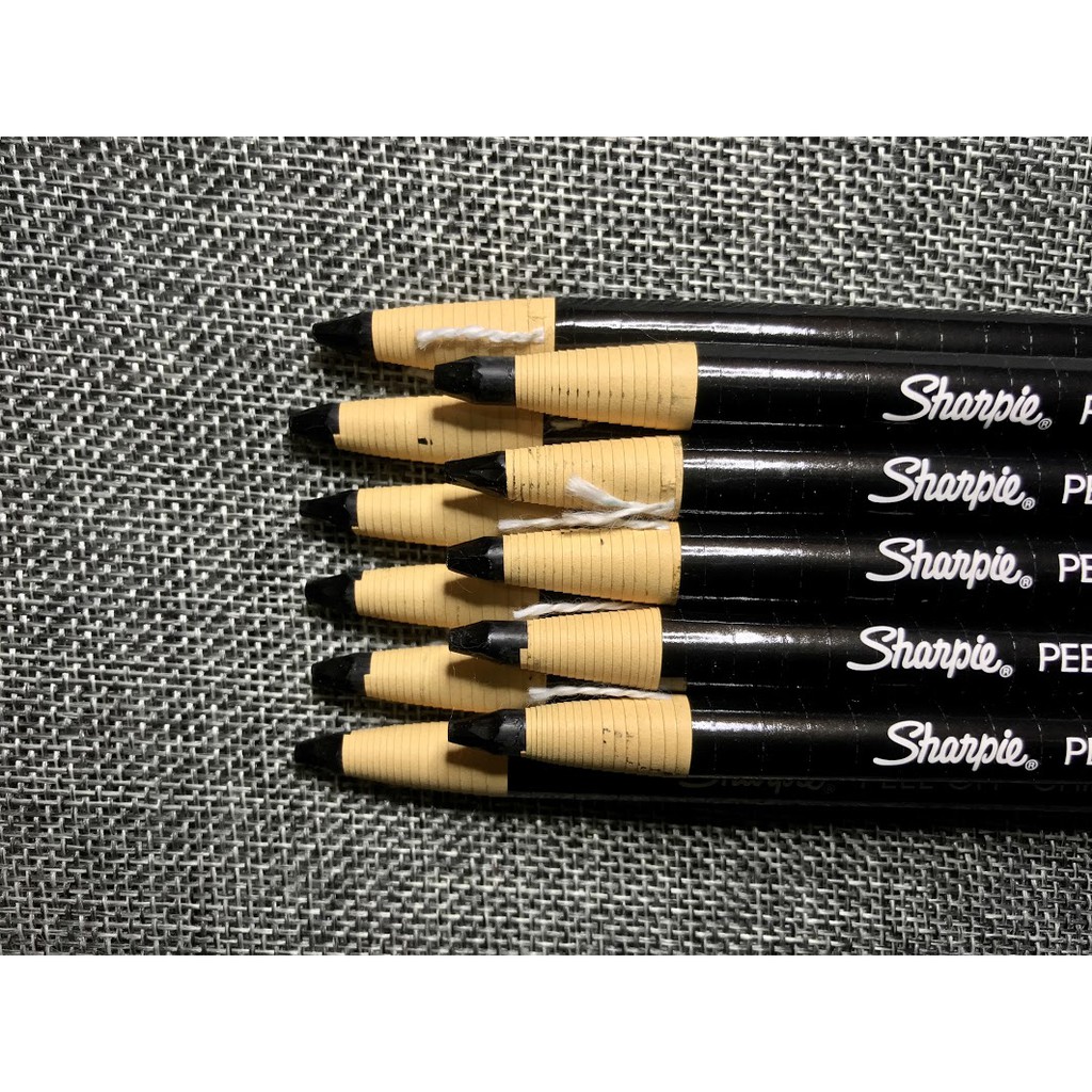 CHÌ ĐÁ SHARPIE VẼ CHÂN MÀY PHẨY SỢI, CHÌ KẺ VIỀN MÔI, MÍ SIÊU NÉT