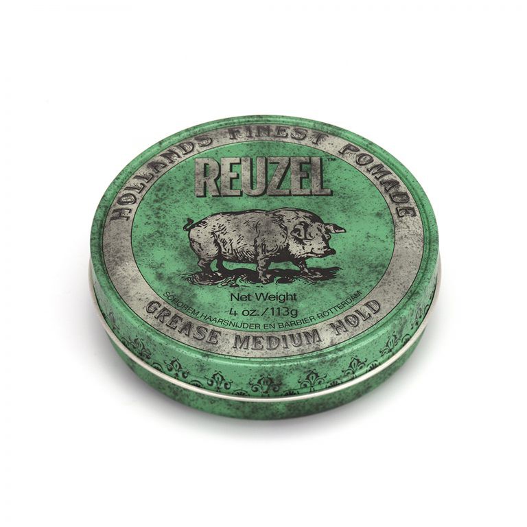 Sáp Vuốt Tóc Reuzel  Green Pomade GIỮ NẾP VỪA - ĐỘ BÓNG MỜ - GỐC DẦU 35g