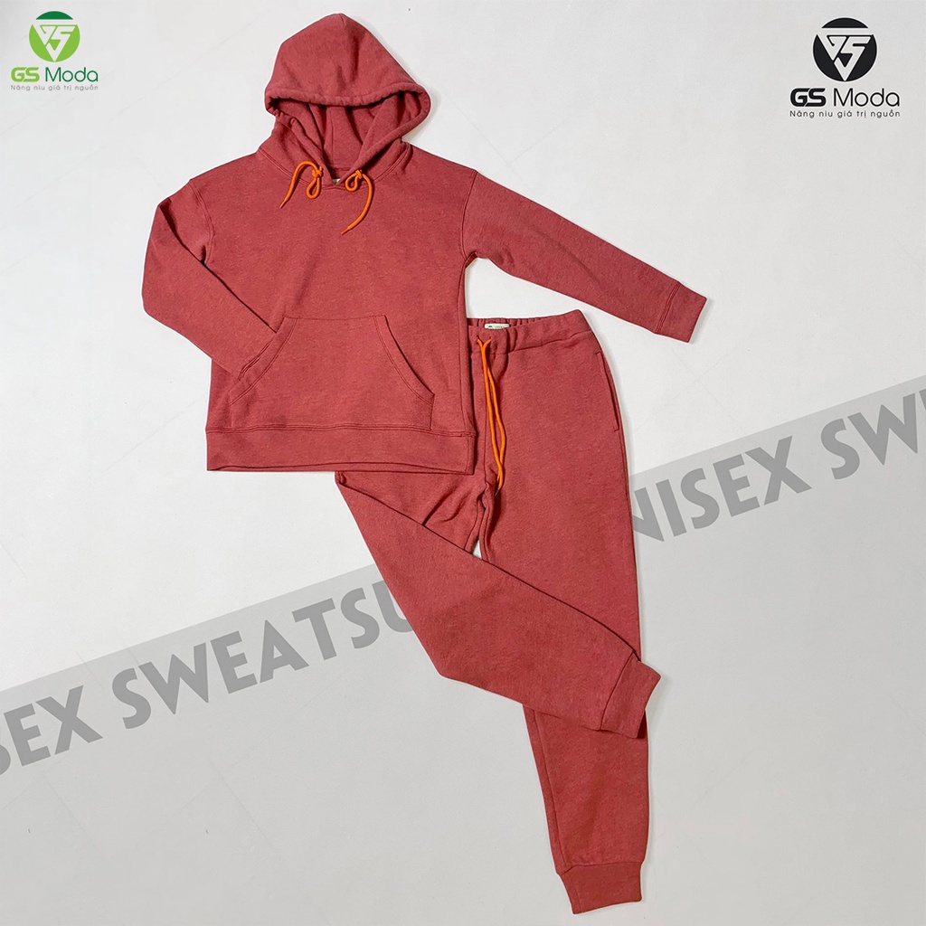 Bộ hoodie nỉ nữ GS Moda, áo hoodie phối quần jogger thời trang, 5 màu, đủ size  2110001L | BigBuy360 - bigbuy360.vn