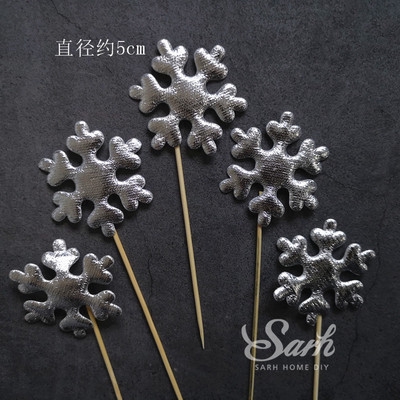 Set 5 que tuyết bạc