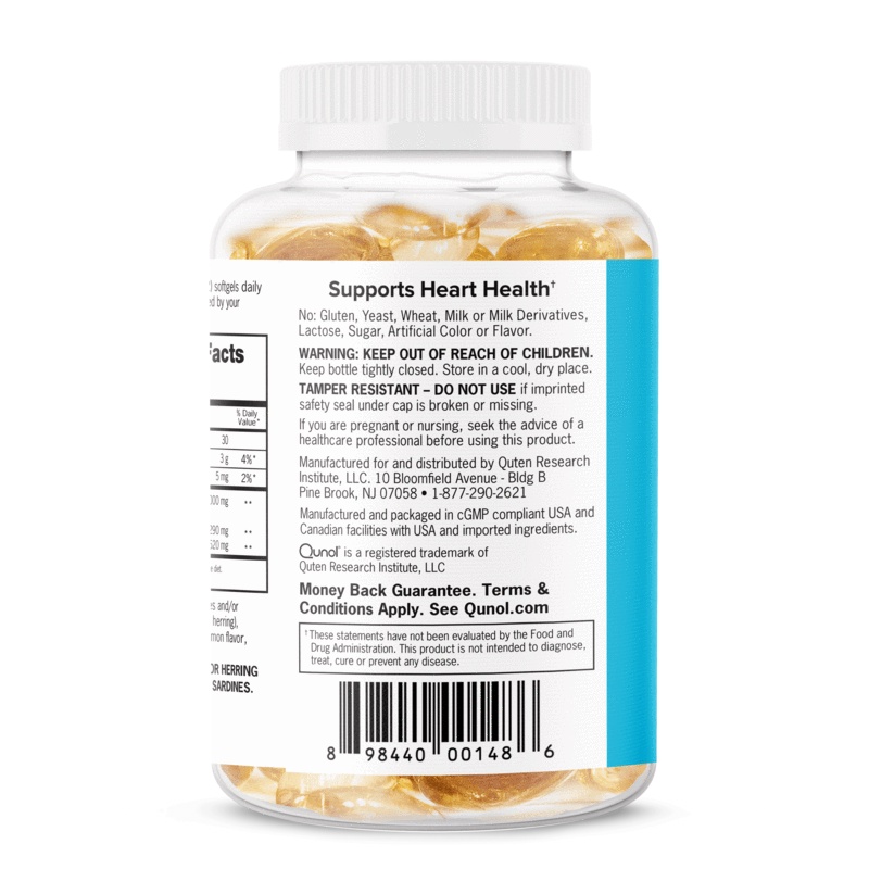 [DATE 3/2023] Qunol Ómega_3 2000mg  Softgels 60 VIÊN