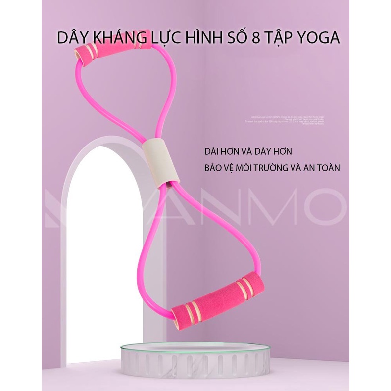 Dây Kháng Lực Hình Số 8 Tập Yoga