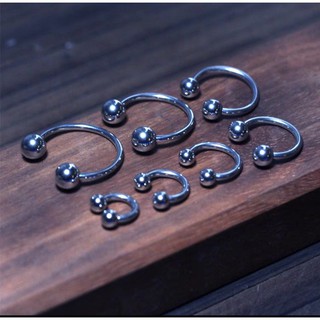 KHUYÊN CHỮ U CÁ TÍNH - KHUYÊN CHỮ U ĐEO TAI - MÔI - SEPTUM - KHUYÊN THÉP KO GỈ