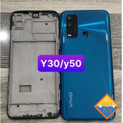 Vỏ bộ Vivo Y30 / Vivo Y50 dùng chung đẹp chất lượng cao, như zin, hàng nấu máy