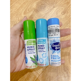 Xịt thơm miệng, kháng khuẩn Dontodent ,Prokudent 15ML