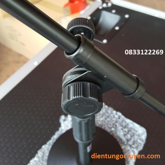 Chân Micro để bàn, chân míc 2 khúc, châm mic cẩu, chân micro thấp WD210