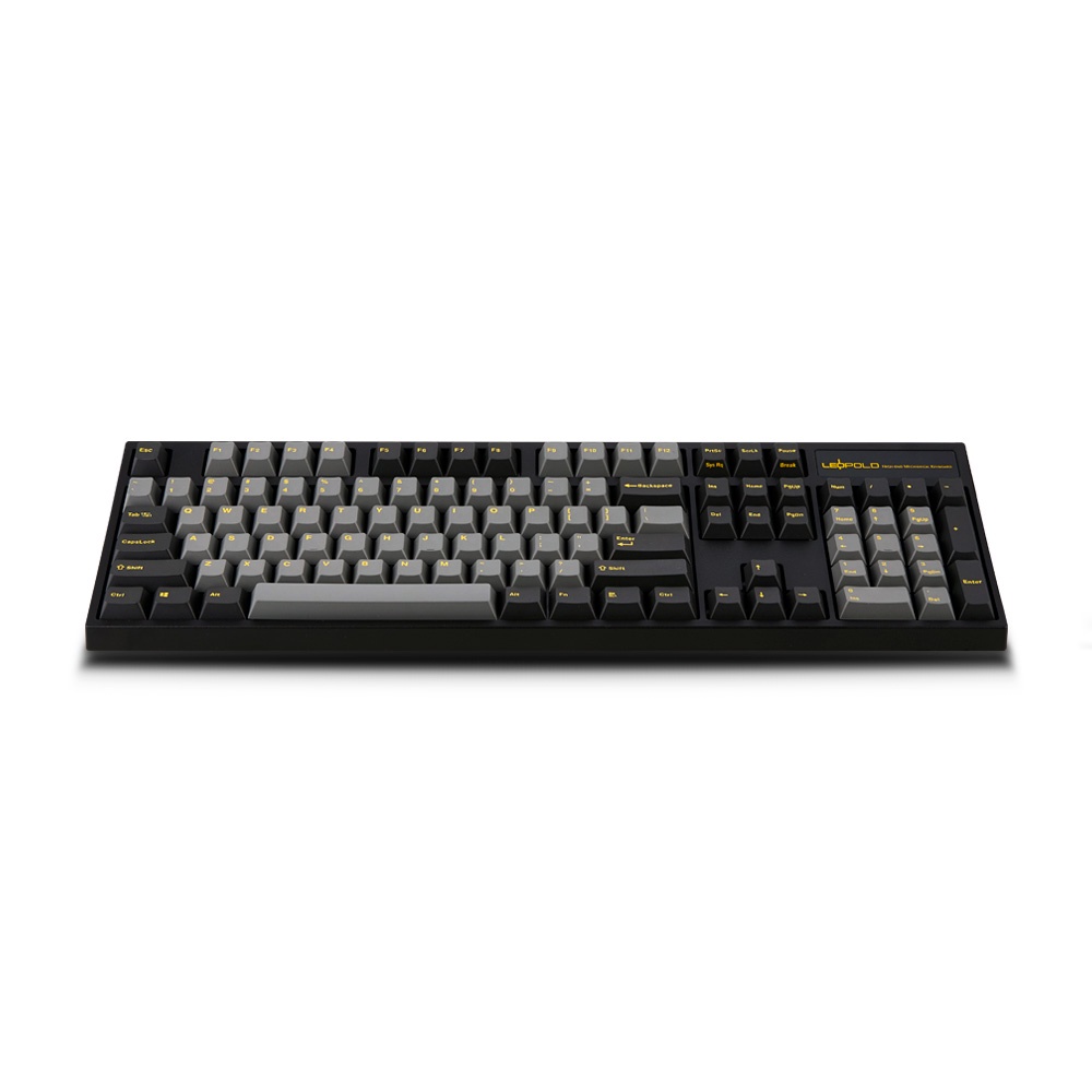Bàn Phím Cơ Máy Tính Có Dây Leopold FC900R PD Ash Yellow - Hàng Chính Hãng