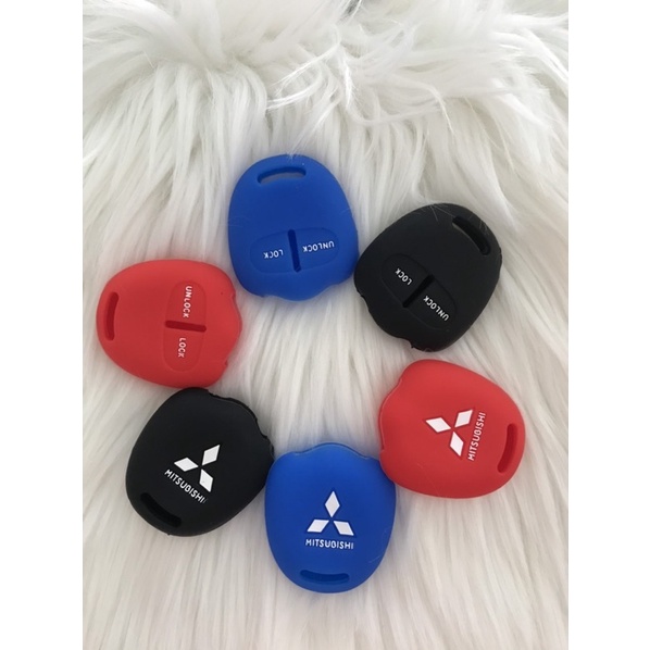 Bao silicone bảo vệ chìa  khoá  Mitsubishi Grandis  Outlander Lancer, Pejereo  2 nút