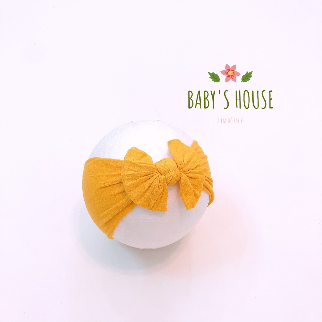 Băng đô cho bé - nơ màu kẹo dễ thương Baby's House