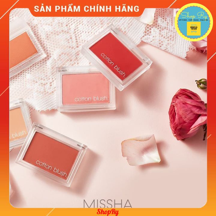 Phấn Má Hồng MISSHA Cotton Mix Blusher 4g