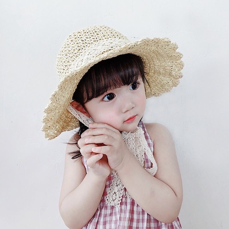 Mũ Cói Rộng Vành Che Nắng Thời Trang Đi Biển Mùa Hè Cho Nữ