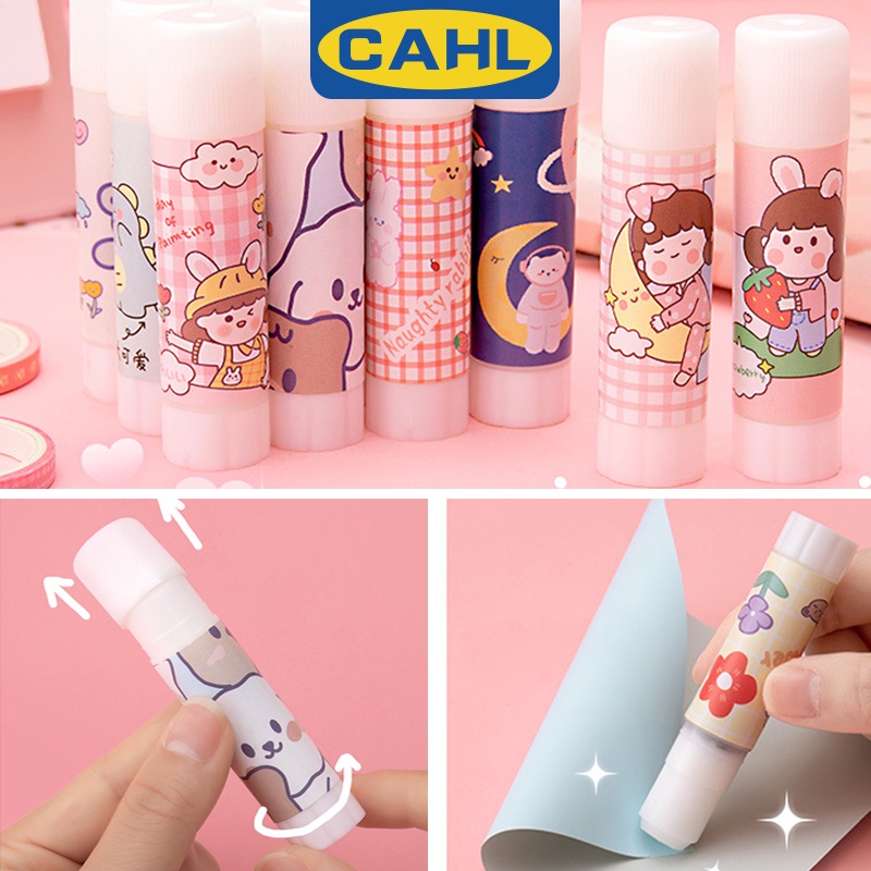 1 Cây Keo Dán Kiểu Hoạt Hình Xinh Xắn Dành Cho Văn Phòng Trường Học