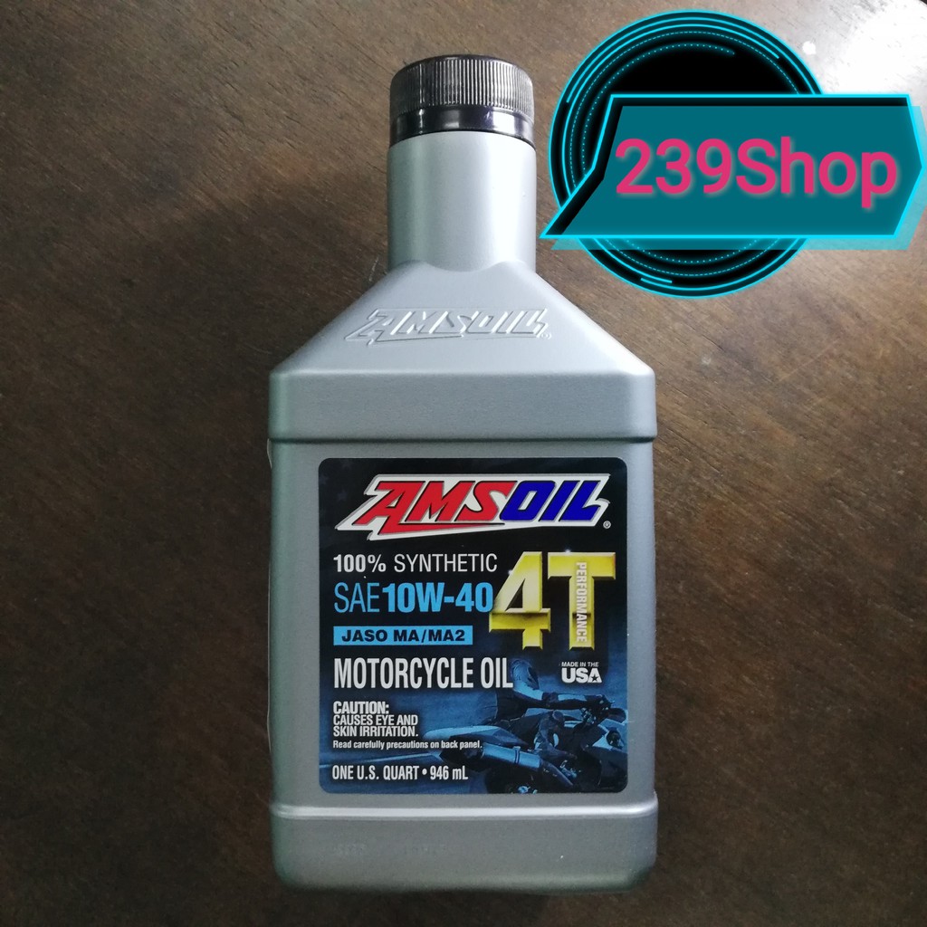 Nhớt Amsoil 4T Performance 10W40 - 946ml