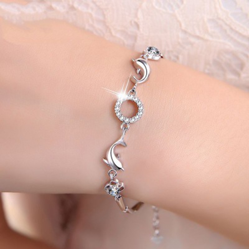 Vòng tay bạc 925 thời trang Trang sức cho phụ nữ