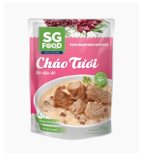 Cháo Tươi SG Food 240g (Trên 1 Tuổi)