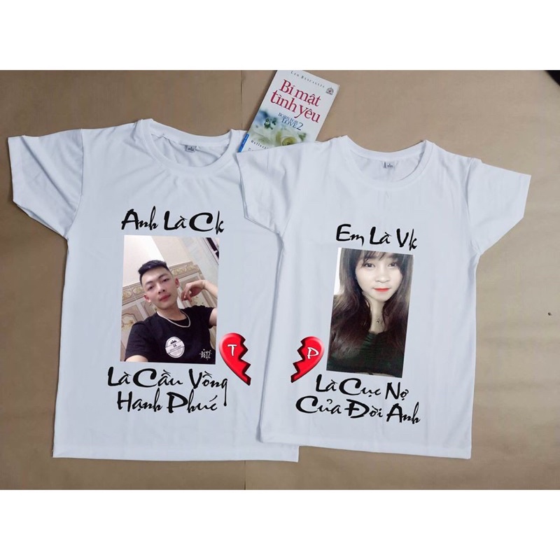 Áo thun in hình cá nhân theo yêu cầu