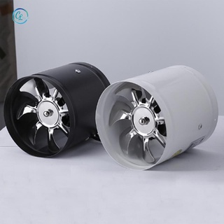 Quạt Thông Gió Mini 4 Inch 220v Bằng Kim Loại Màu Trắng Tiện Dụng Cho Nhà Tắm / Toilet
