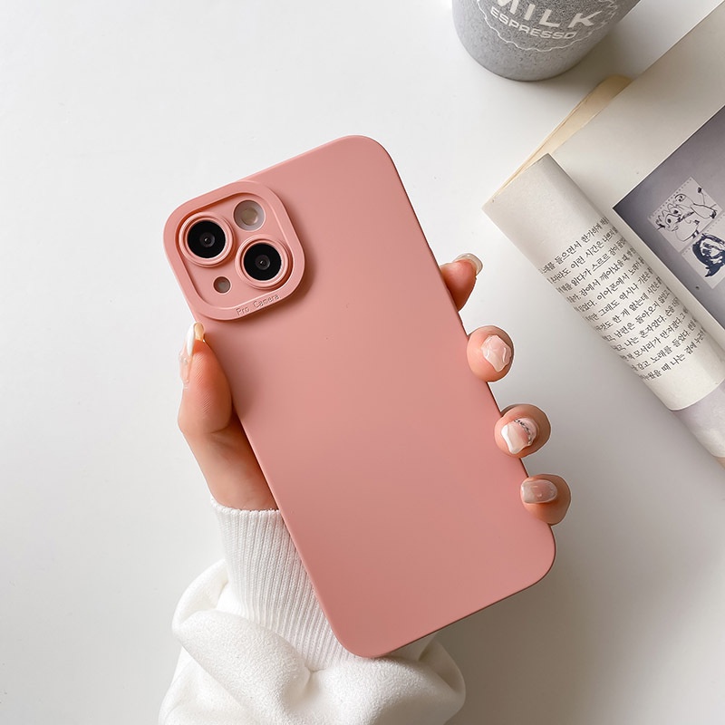 Ốp lưng IPhone   lỗ camera màu 6s/6plus/7/7plus/8/8plus/x/xr/xs/11/12/13/14/Pro/Plus/Promax/ CVL45