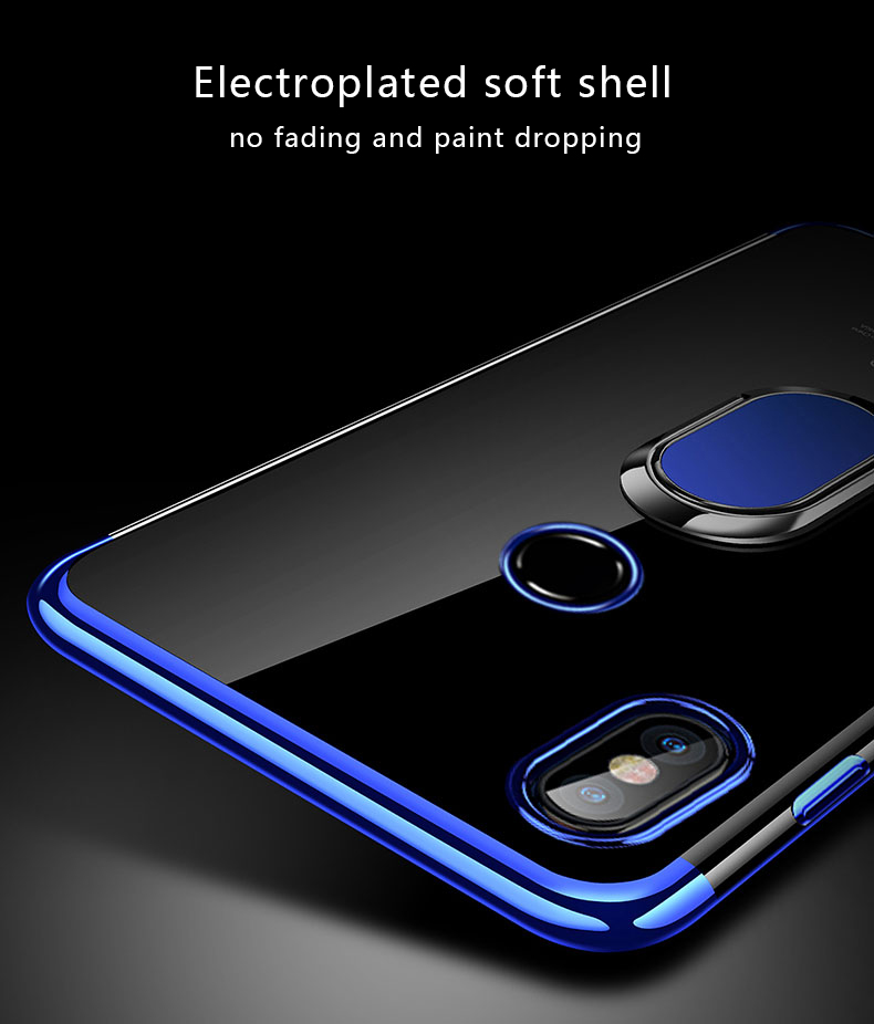 Ốp Lưng Điện Thoại Bằng Silicone Mềm Trong Suốt Có Vòng Đỡ Cho Iphone 11 / 11pro / 11pro / 12 / 12pro / 12 Pro / Max / 12pro