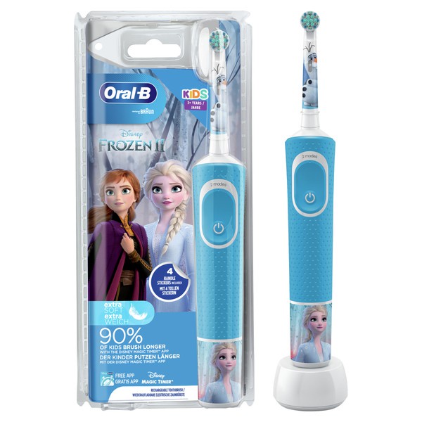 Bàn Chải Điện Cho Bé ORAL B KIDS Từ 5+ Tuổi - Hàng Đức