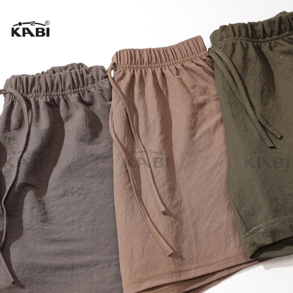 Quần đũi nữ KABI quần đùi quần short ngắn không túi màu trơn co giãn thoáng mát - WQN002