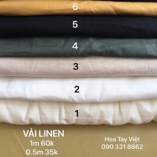 Vải linen.