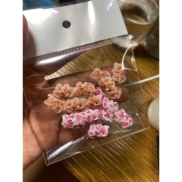 sét hoa bột nail (20 hoa)