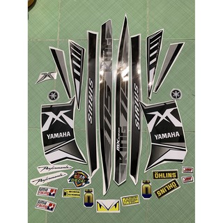 Tem sirius fi MX king xám đen