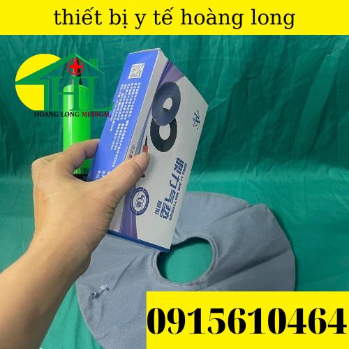 Phao Chống Loét Bơm Hơi Cao Cấp Cho Người Bệnh Có Lớp Vải Nỉ Bên Ngoài