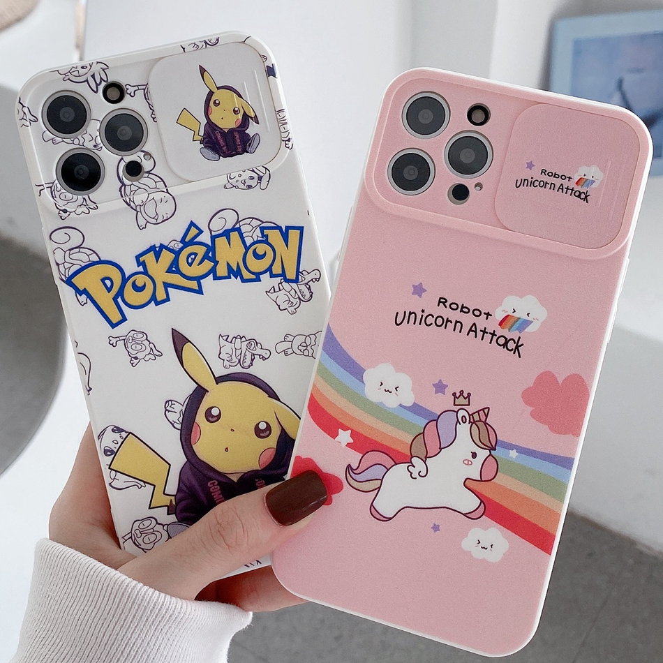 Ốp Điện Thoại Silicon Mềm Hoạt Hình Cho iPhone 11/12ProMax 7 8 Plus X Xs Max 11/12pro Xr 12mini | BigBuy360 - bigbuy360.vn