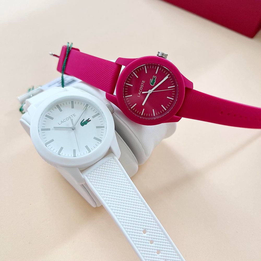 ĐỒNG HỒ CẶP LACOSTE SILICON BAND WATCH 2010762 2000957