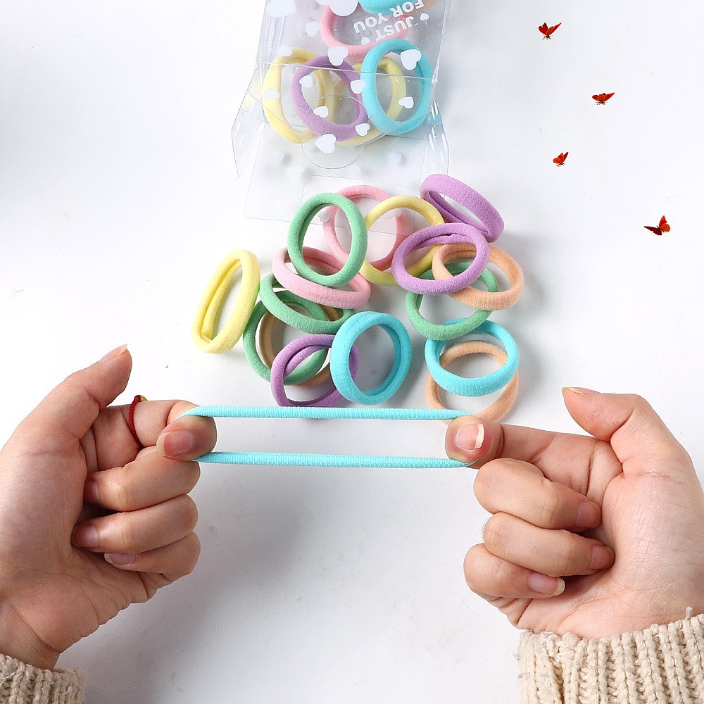 Dây buộc tóc hình trái tim thời trang