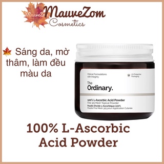 (Bill Sephora US) Bột Vitamin C 100% L-Ascorbic Acid Powder - THE ORDINARY