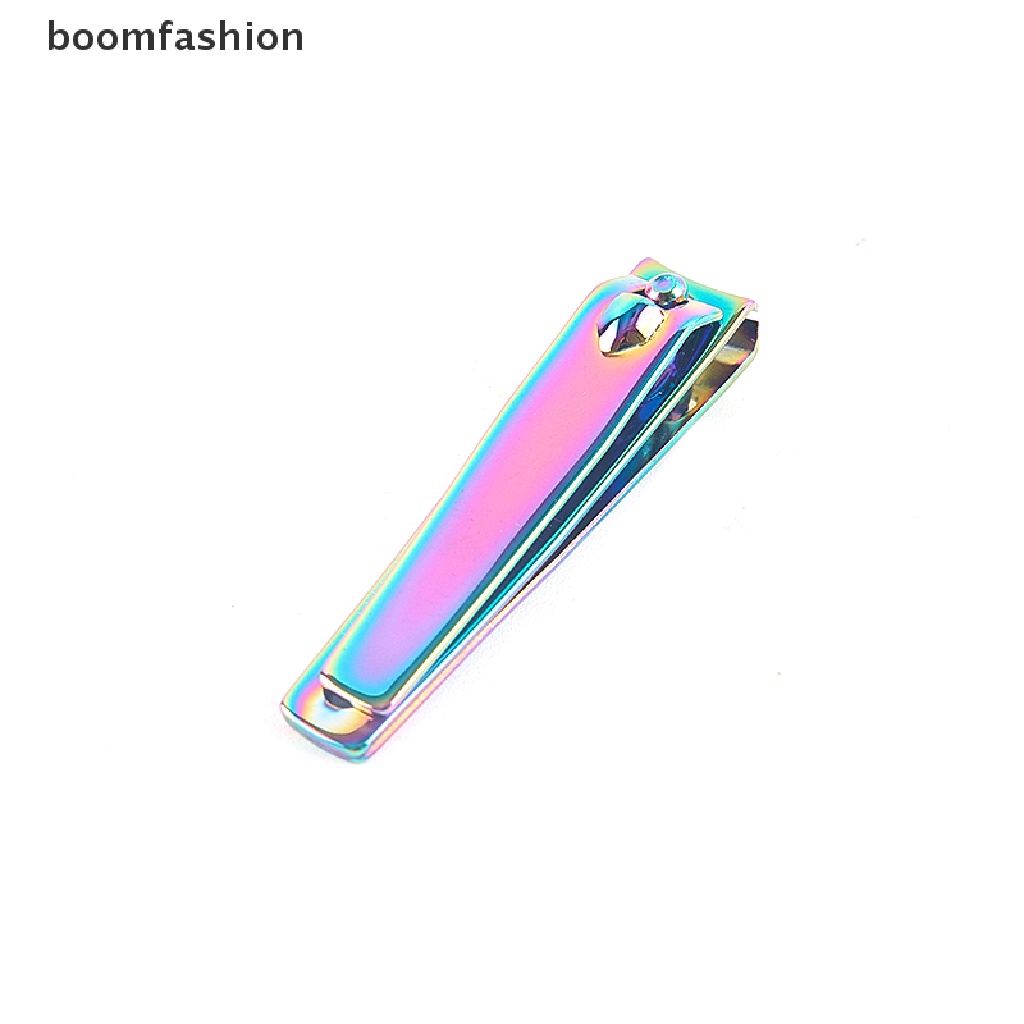 [boomfashion] Stainless Steel Rainbow Colorful Nail Clippers Dead Skin Finger Nails [new]