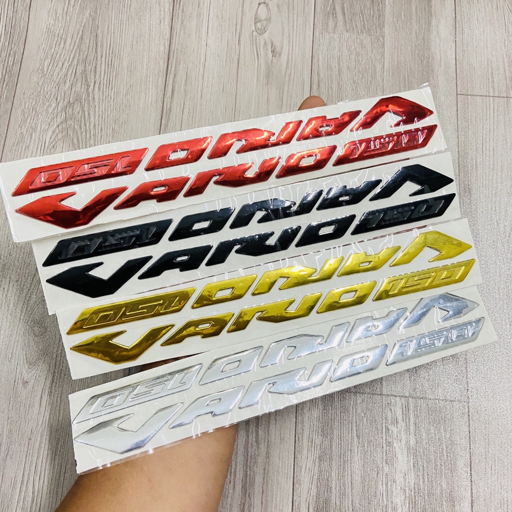 Chữ vario 150 đời 2018,2019 đủ màu nhựa dẻo như zin