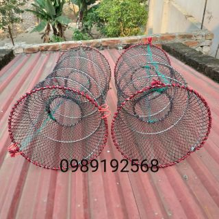 Lồng lò so ,hay rọ bắt cua,cá,lươn ,chạch ,ba ba ,rắn chiều dài 60cm ,đường kính 30cm