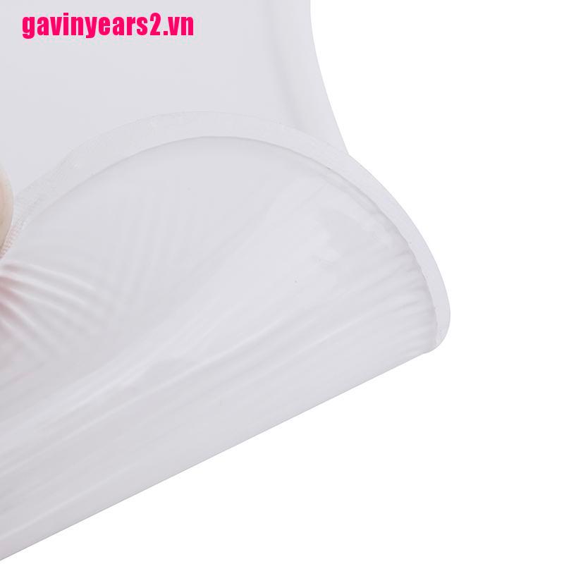 Set 2 Vỏ Bọc Cổ Bằng Silicon Trong Suốt Có Thể Tái Sử Dụng