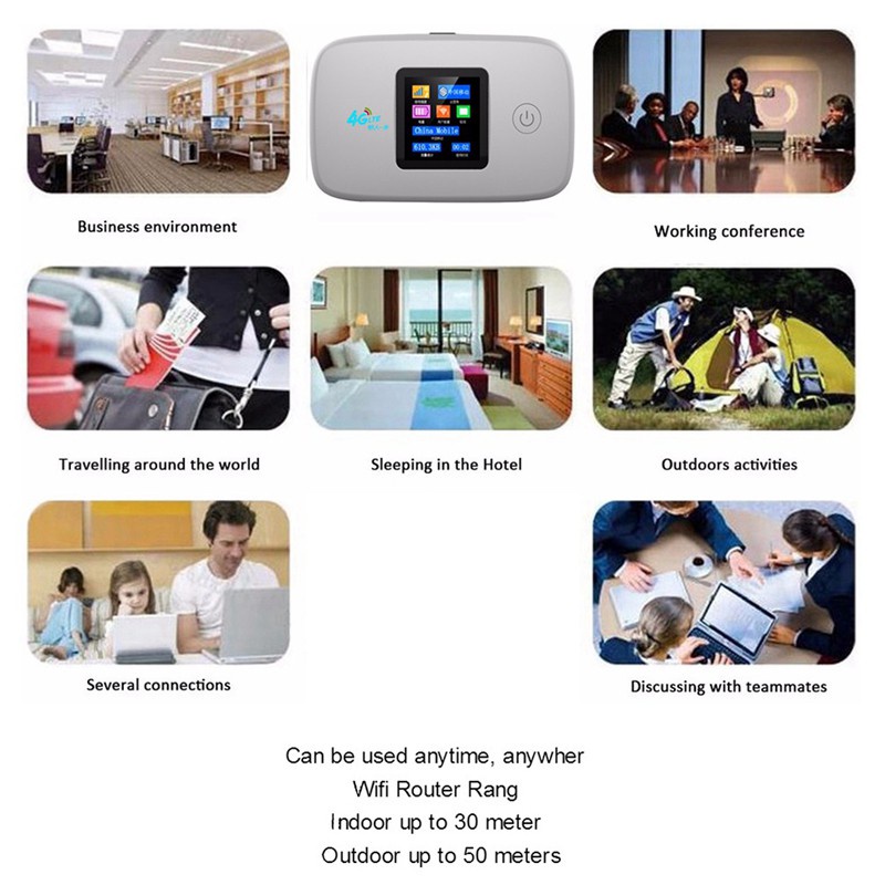 Thiết Bị Phát Wifi 4g Lte 150mbps 3g / 4g Lte Fdd B1 / B3 / B5 | BigBuy360 - bigbuy360.vn