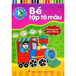 Sách - Bé tập tô màu - Phương tiện giao thông