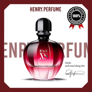 ⛅ nước hoa nữ paco rabanne black xs edp 10ml/20ml ®️